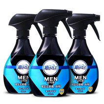 페브리즈 포맨 섬유탈취제 쿨아쿠아향 본품, 360ml, 3개