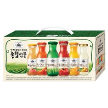 가야농장 주스 6종 종합선물세트, 180ml, 60병