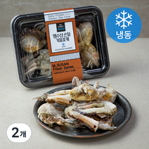 엠수산 손질 가을꽃게 6조각 중 (냉동), 300~400g, 2개