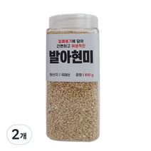 대한농산 통에담은 발아현미, 2개, 800g