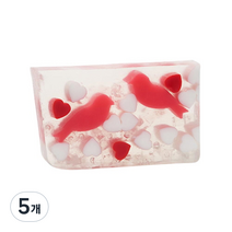 프라이멀엘리먼츠 바디솝 러브버드, 165g, 5개