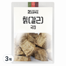 조은약초 프리미엄 칡 갈근, 300g, 3개