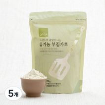 올가홀푸드 유기농 부침가루, 350g, 5개