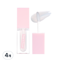 키핀터치 젤리 립 플럼퍼 틴트 3.5g, 스파클링 샴페인, 4개