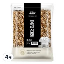 더담은 호주산 호라산밀, 1kg, 4개