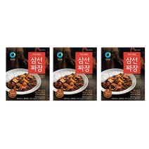 청정원 삼선짜장, 180g, 3개