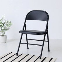 마켓비 BUSTO 접이식의자, 매트블랙