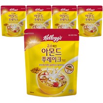 켈로그 아몬드 푸레이크, 600g, 5개