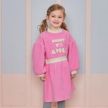 월튼키즈 여아용 포근플리스원피스