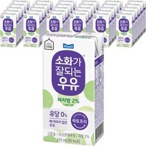 매일유업 소화가 잘되는 우유 저지방, 190ml, 120개