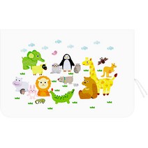 바니바니 차량용 햇빛가리개 아스킨 + 끈 랜덤발송, 아스킨 - 06_동물나라, 1세트