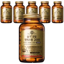 솔가 관절 엠에스엠 2000 182.27g, 120정, 6개