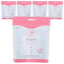 인생뷰티 안국건강 저분자 콜라겐 츄, 30정, 5개