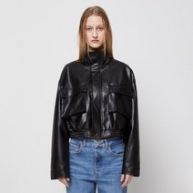 레이디볼륨 여성용 레더 자켓 9037