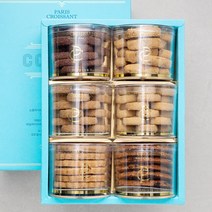 파리크라상 실온 사브레 쿠키 + 쇼핑백 선물세트, 395g, 1세트