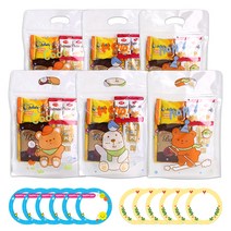 간식 꾸러미 과자 답례품 개별포장 선물 세트, 과자 8종, 6세트