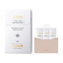 달바 워터풀 슬리핑팩 4ml x 12p + 키트 4ml x 3p 세트, 1세트