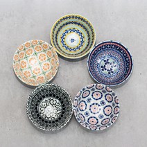 디어리빙 북유럽포터리B 대접 5p세트, 혼합 색상, 1세트