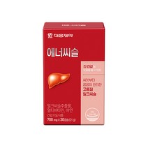 대웅제약 에너씨슬 밀크씨슬 간건강, 30정, 1개