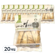밀스틱 수제발아통밀스틱, 70g, 20개입