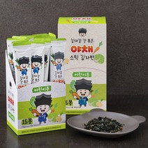 김대감 갓볶은 야채 스틱김자반 어린이용 15개입, 150g, 2개