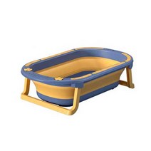 네오짱 반려동물 접이식 욕조, 네이비, 1개