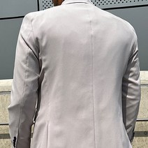 파이브라지 남성용 빅사이즈 데일리 모던 스판 자켓