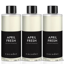 코코도르 디퓨저 리필액, 에이프릴프레쉬, 3개, 200ml