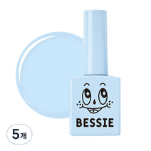 베씨 컬러 젤 11ml, B01 여린 파랑, 5개