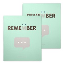 투영디자인 4 x 6 포토앨범 160포켓 2p, 민트, 40매