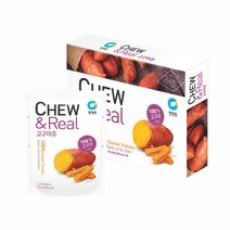 츄앤 리얼 고구마츄, 60g, 3개입