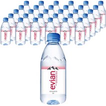 에비앙 천연광천수, 330ml, 48개