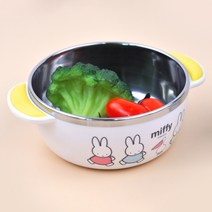 미피 논슬립 스텐대접, 혼합색상, 1개