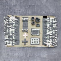 극세사 강아지 노즈워크 매트 대, 그레이, 1개