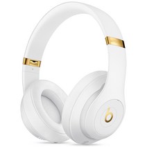 Apple Beats Studio3 무선 오버이어 헤드폰, 화이트