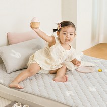 쉬즈홈 순면 안심 방수패드, 러버그레이