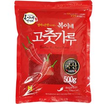 복이네먹거리 국산 고추가루 보통맛 김치용, 500g, 1개