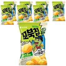오리온 꼬북칩 콘스프맛, 80g, 8개