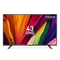 프리즘 4K UHD LED TV, 110cm(43인치), PT430UD, 스탠드형, 자가설치