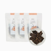 반려소반 강아지 간식 50g, 3개, 소간저키