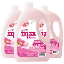 피죤 레귤러 섬유유연제 핑크로즈 본품, 2500ml, 3개