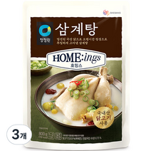 대상 청정원 호밍스 삼계탕, 3개, 800g