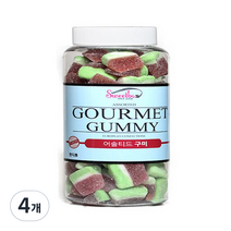 수박 젤리, 500g, 4개