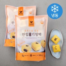 창억 호박으로 만든 한입 앙금기정떡 (냉동), 380g, 2팩