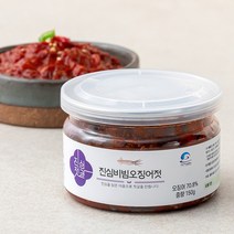 진심젓갈 비빔오징어젓, 150g, 1개