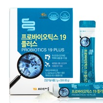 프로바이오틱스 19 플러스 유산균, 2g, 30개