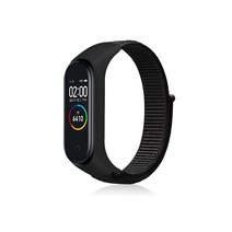 디씨네트워크 샤오미 미밴드 스포츠루프 밴드 스트랩, 블랙