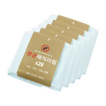 항균 매직리필 S28 22L 25L 29L 호환 완벽탈취 리필봉투, 5개