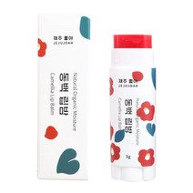 제주동백오일 재주좋아 발색 립밤 입술보호제, 동백, 1개