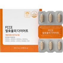 FCCE 발효율피 다이어트 48g, 60정, 1개